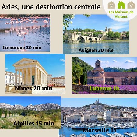 Laincel - Clim - Balcon Apartment Arles Bagian luar foto