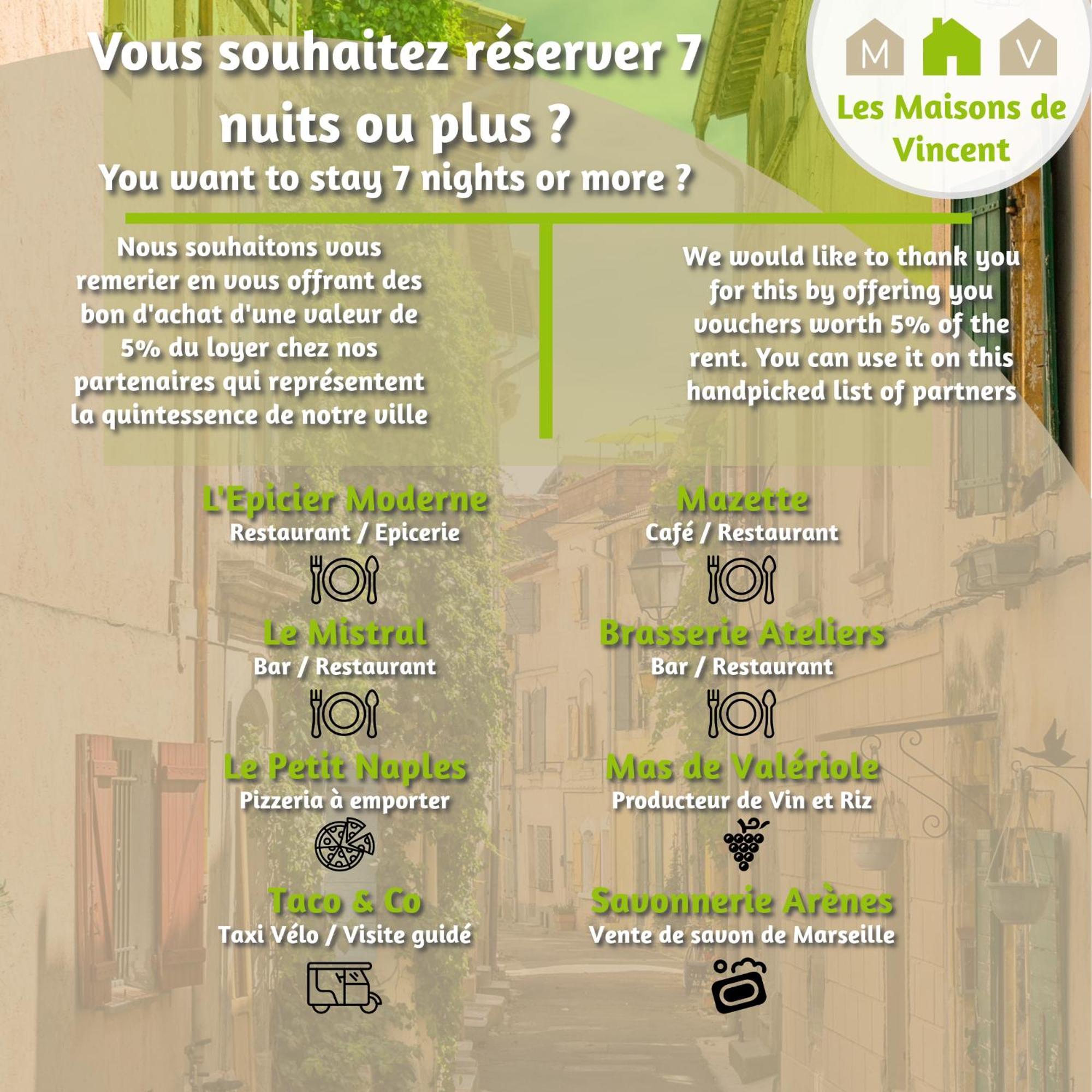 Laincel - Clim - Balcon Apartment Arles Bagian luar foto